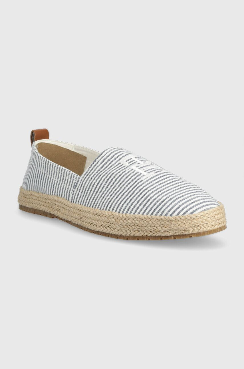 Tommy Hilfiger Еспадрили TH ESPADRILLE CLASSIC SEERSUCKER в синьо FM0FM04449 - Pepit.bg