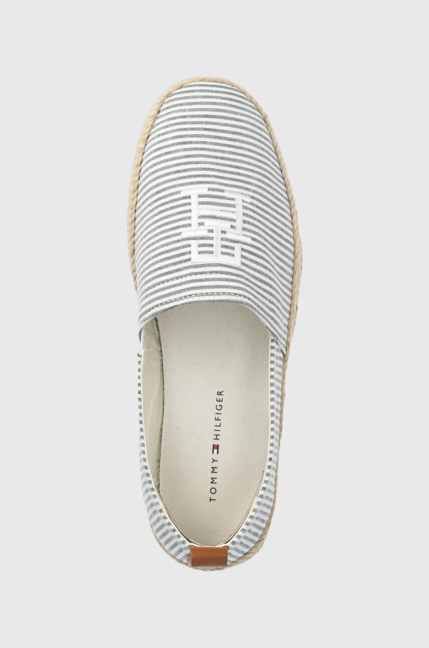 Tommy Hilfiger Еспадрили TH ESPADRILLE CLASSIC SEERSUCKER в синьо FM0FM04449 - Pepit.bg