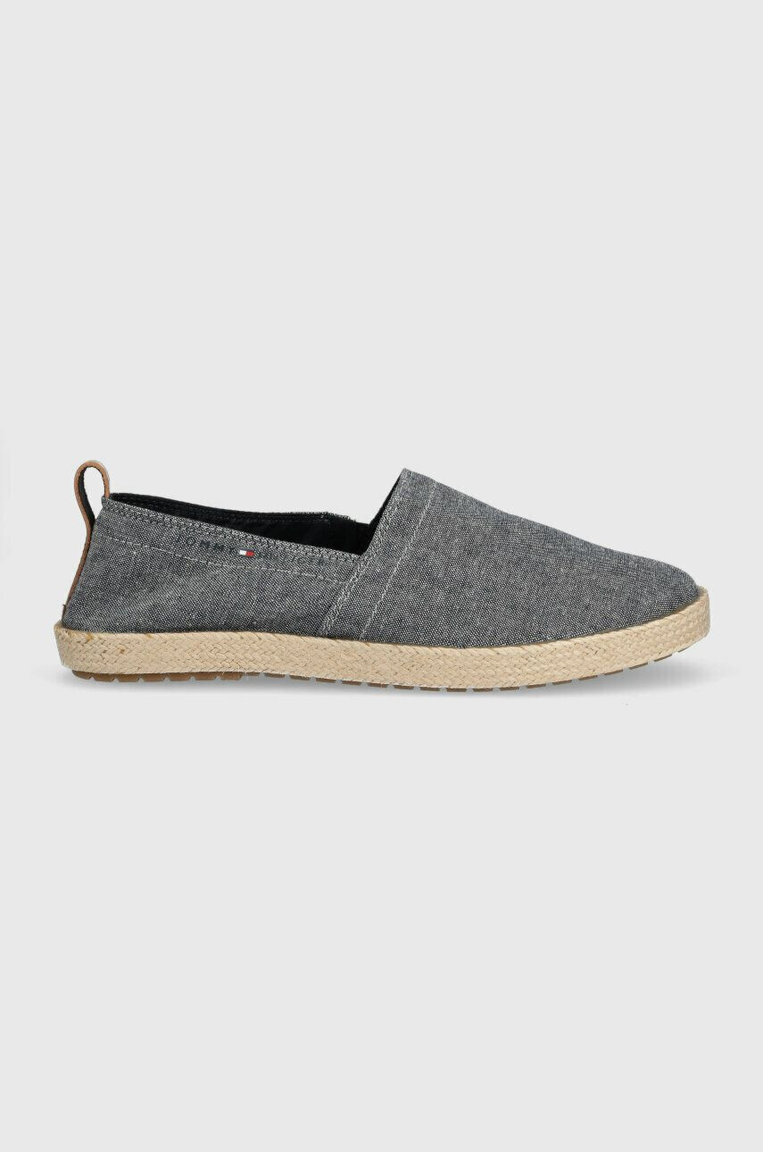 Tommy Hilfiger Еспадрили TH ESPADRILLE CORE CHAMBRAY в тъмносиньо FM0FM04451 - Pepit.bg