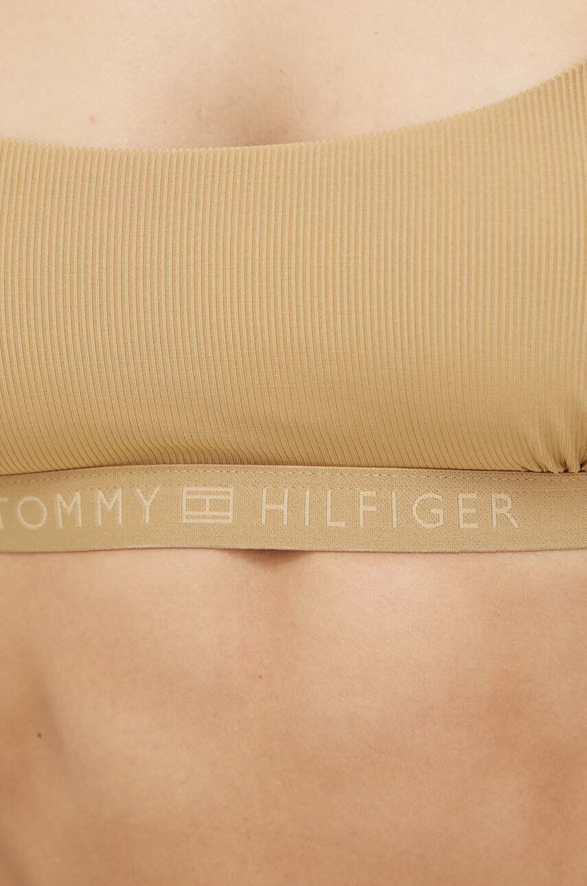 Tommy Hilfiger Горнище на бански в кафяво - Pepit.bg