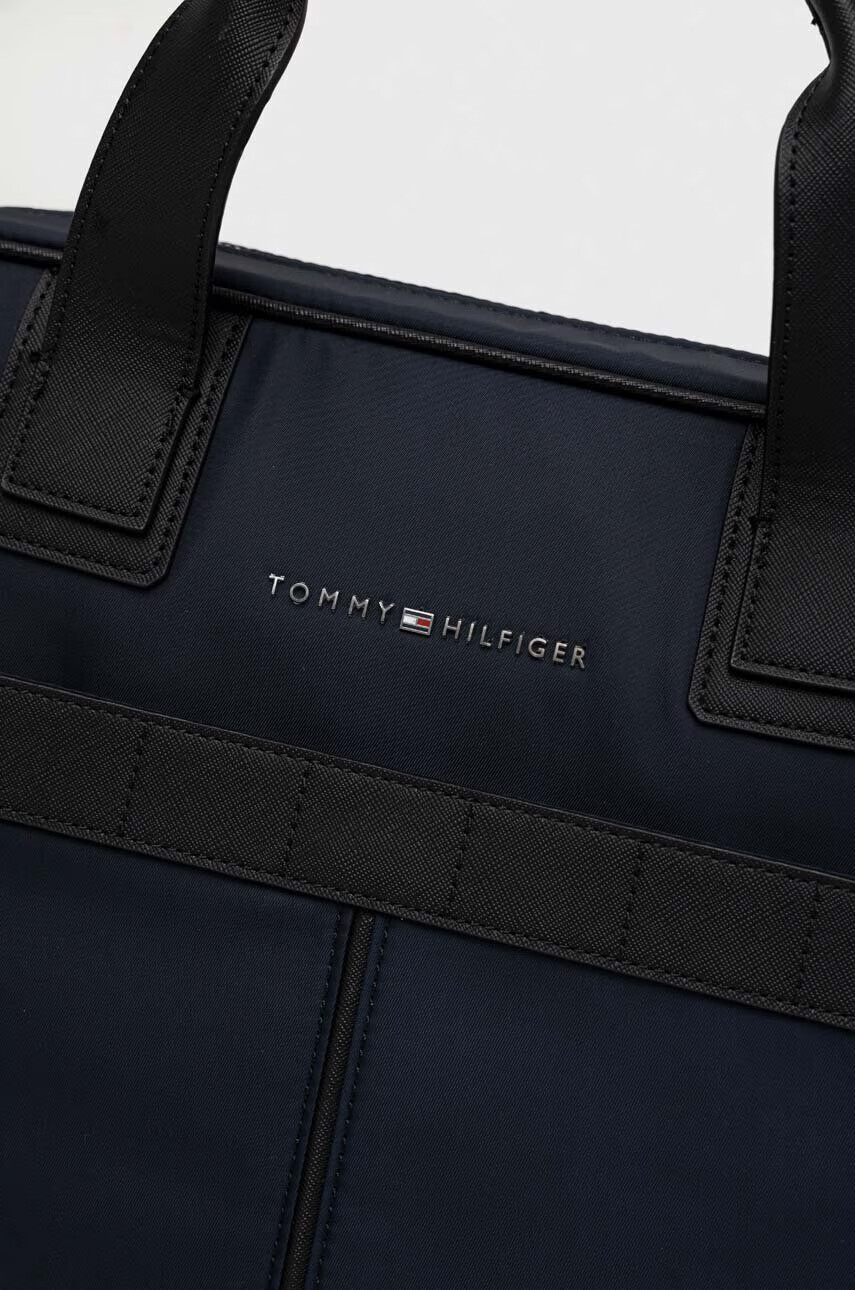 Tommy Hilfiger Калъф за лаптоп в тъмносиньо - Pepit.bg