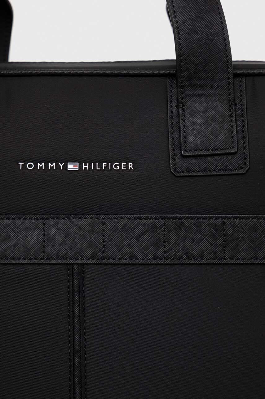 Tommy Hilfiger Калъф за лаптоп в черно - Pepit.bg