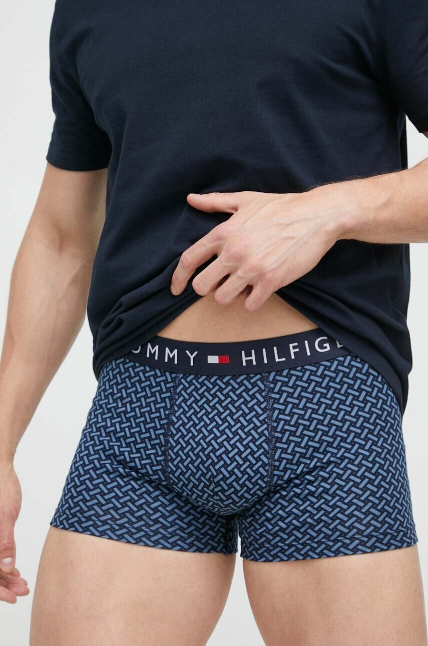 Tommy Hilfiger Комплект пижама в тъмносиньо - Pepit.bg