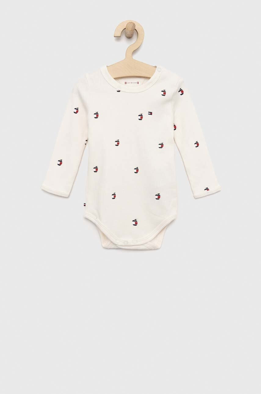 Tommy Hilfiger Комплект за бебета в бяло - Pepit.bg