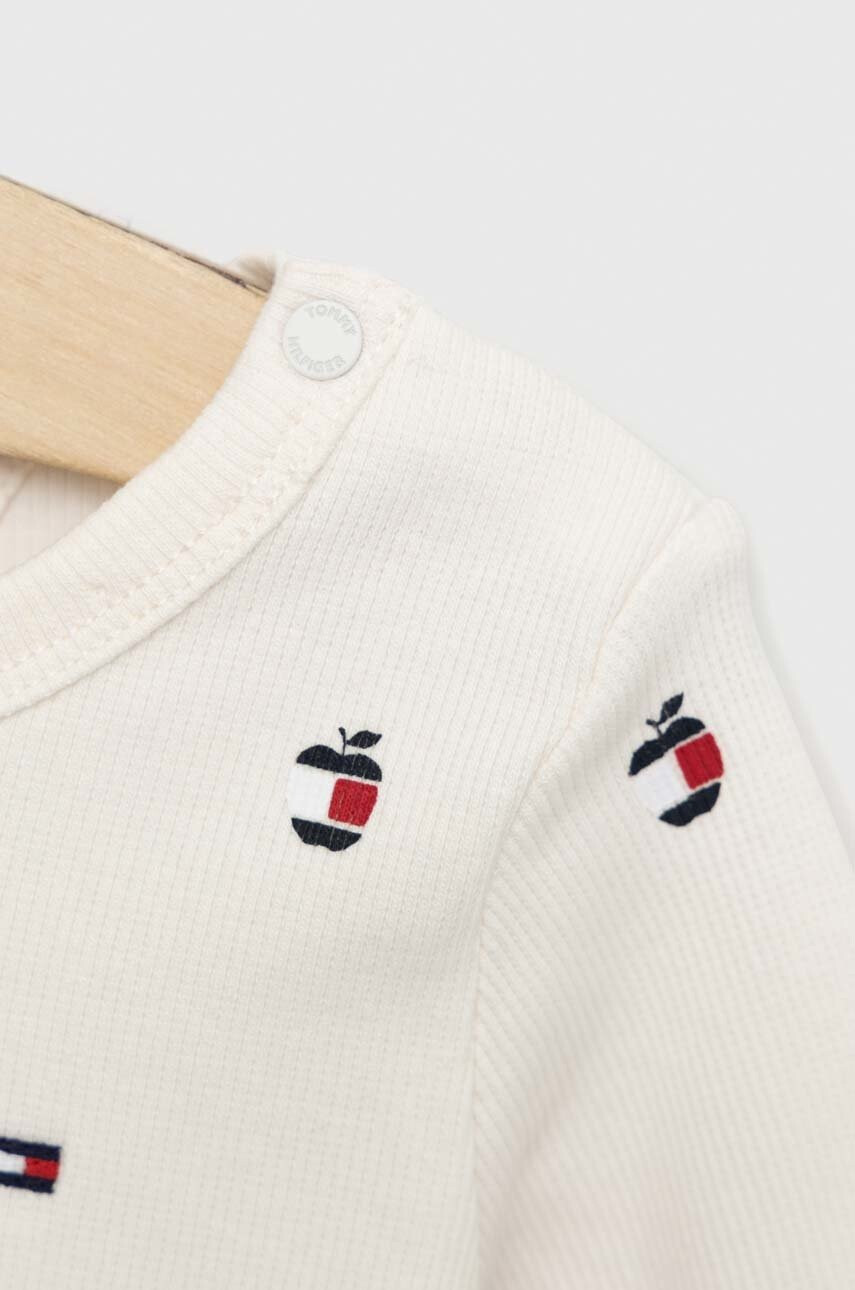 Tommy Hilfiger Комплект за бебета в бяло - Pepit.bg
