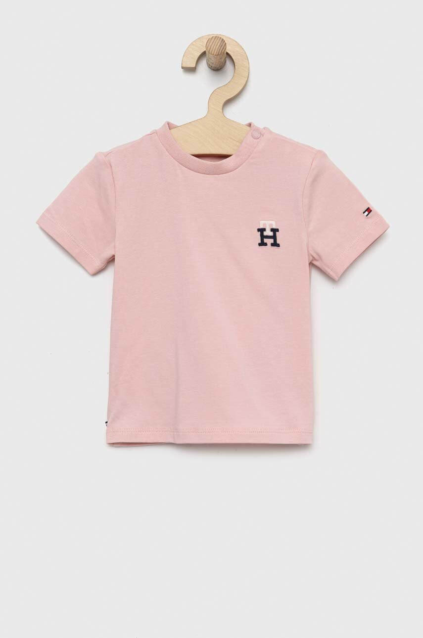 Tommy Hilfiger Комплект за бебета в розово - Pepit.bg