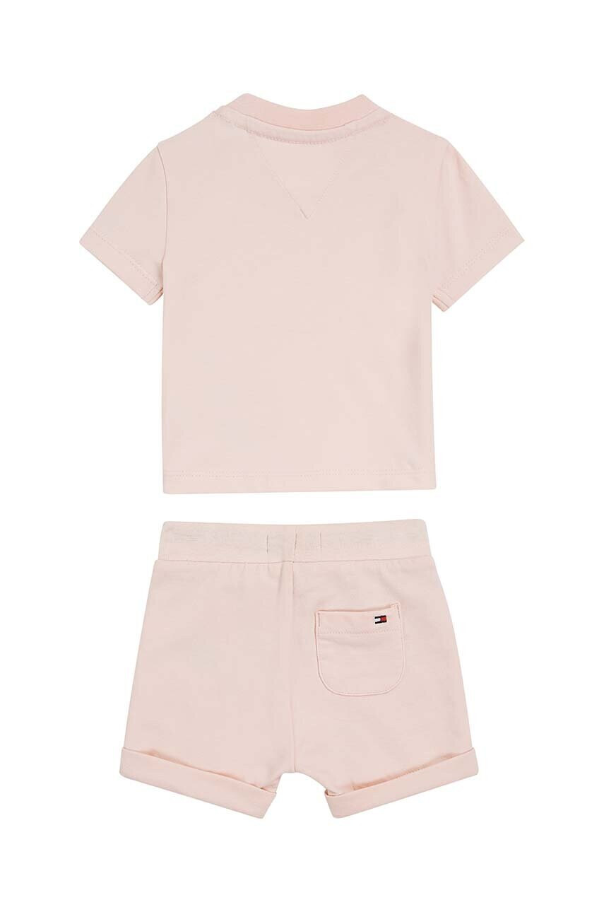 Tommy Hilfiger Комплект за бебета в розово - Pepit.bg
