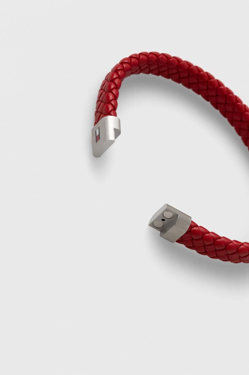 Tommy Hilfiger Кожена гривна мъжка - Pepit.bg