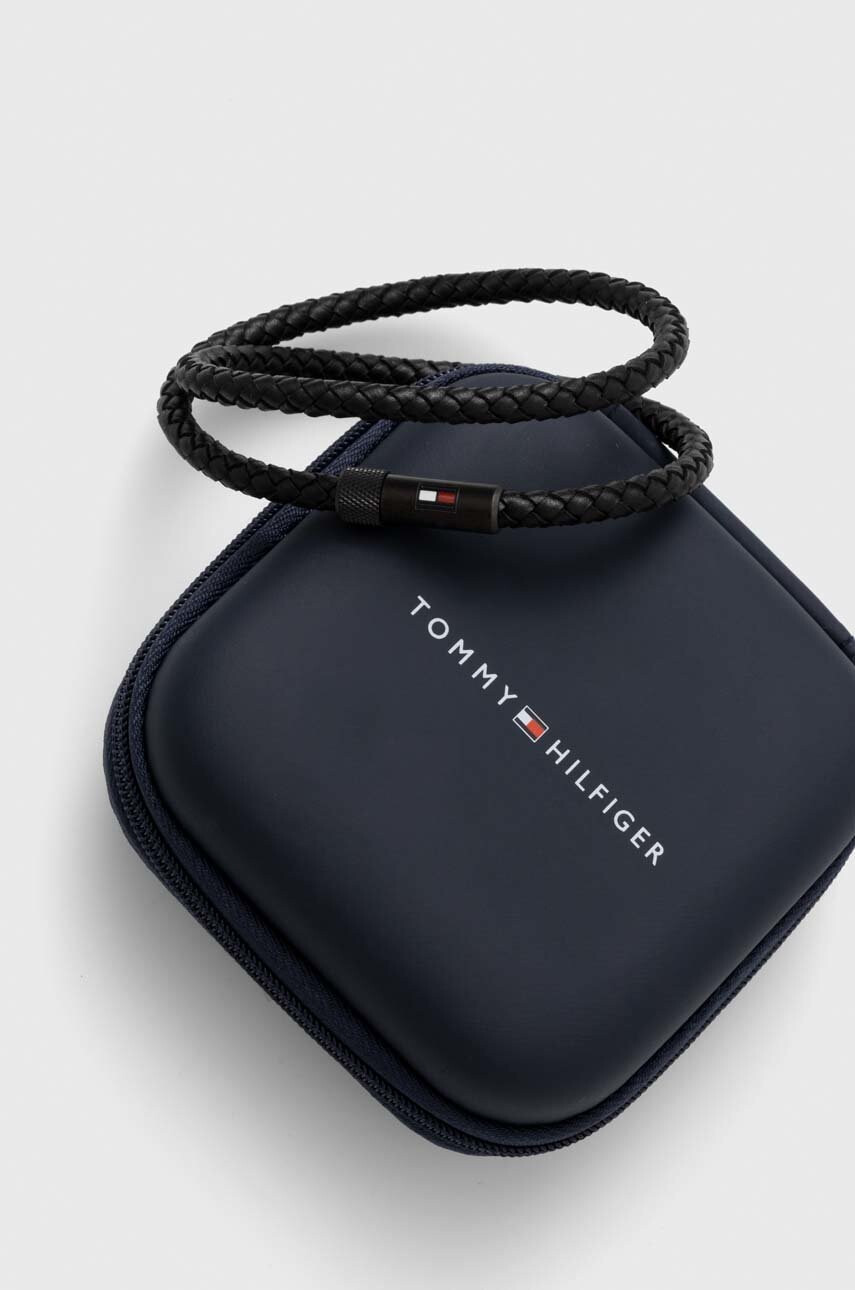 Tommy Hilfiger Кожена гривна мъжка - Pepit.bg