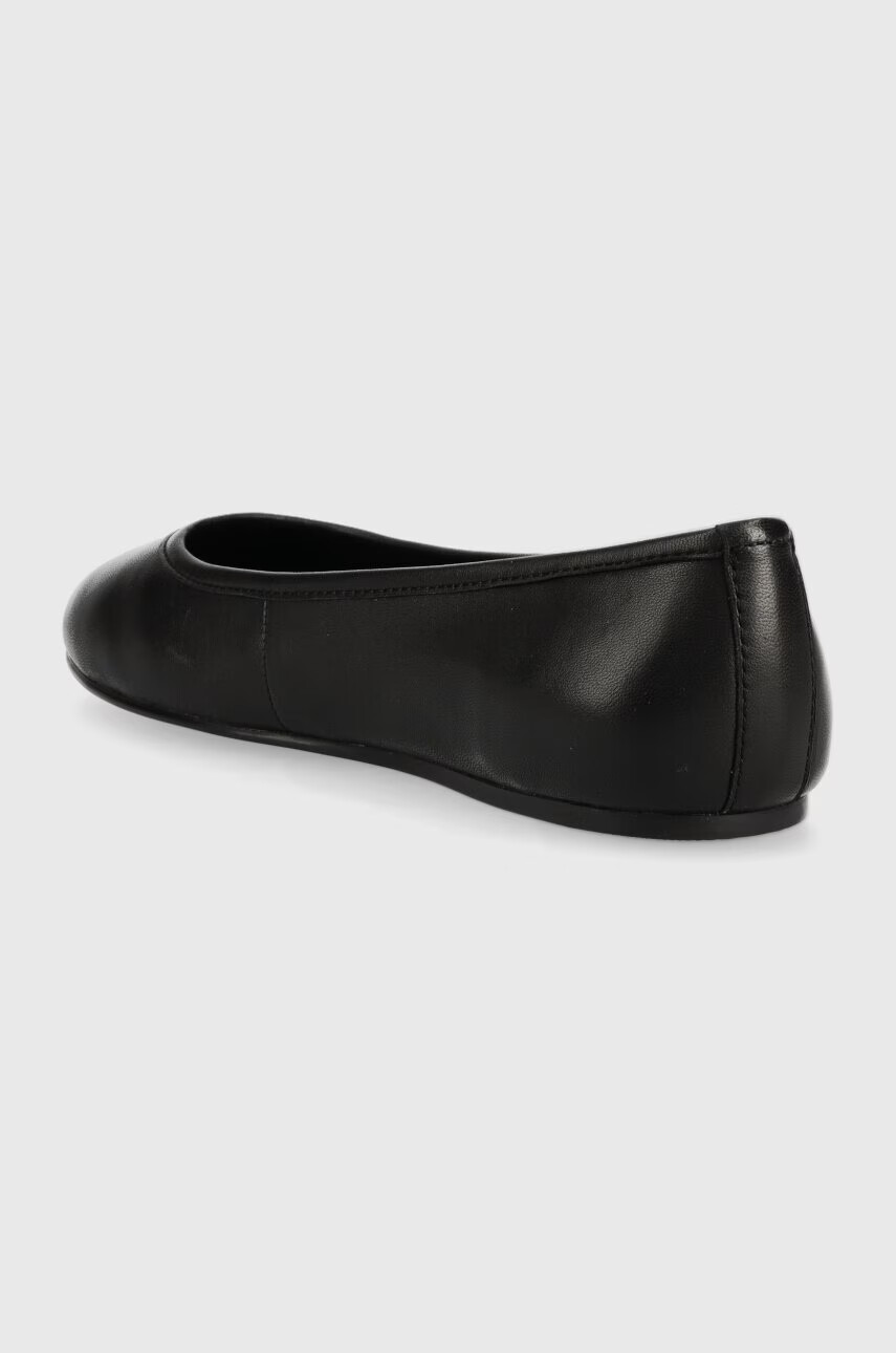 Tommy Hilfiger Кожени балеринки ESSENTIAL CHIC BALLE в черно FW0FW07352 - Pepit.bg