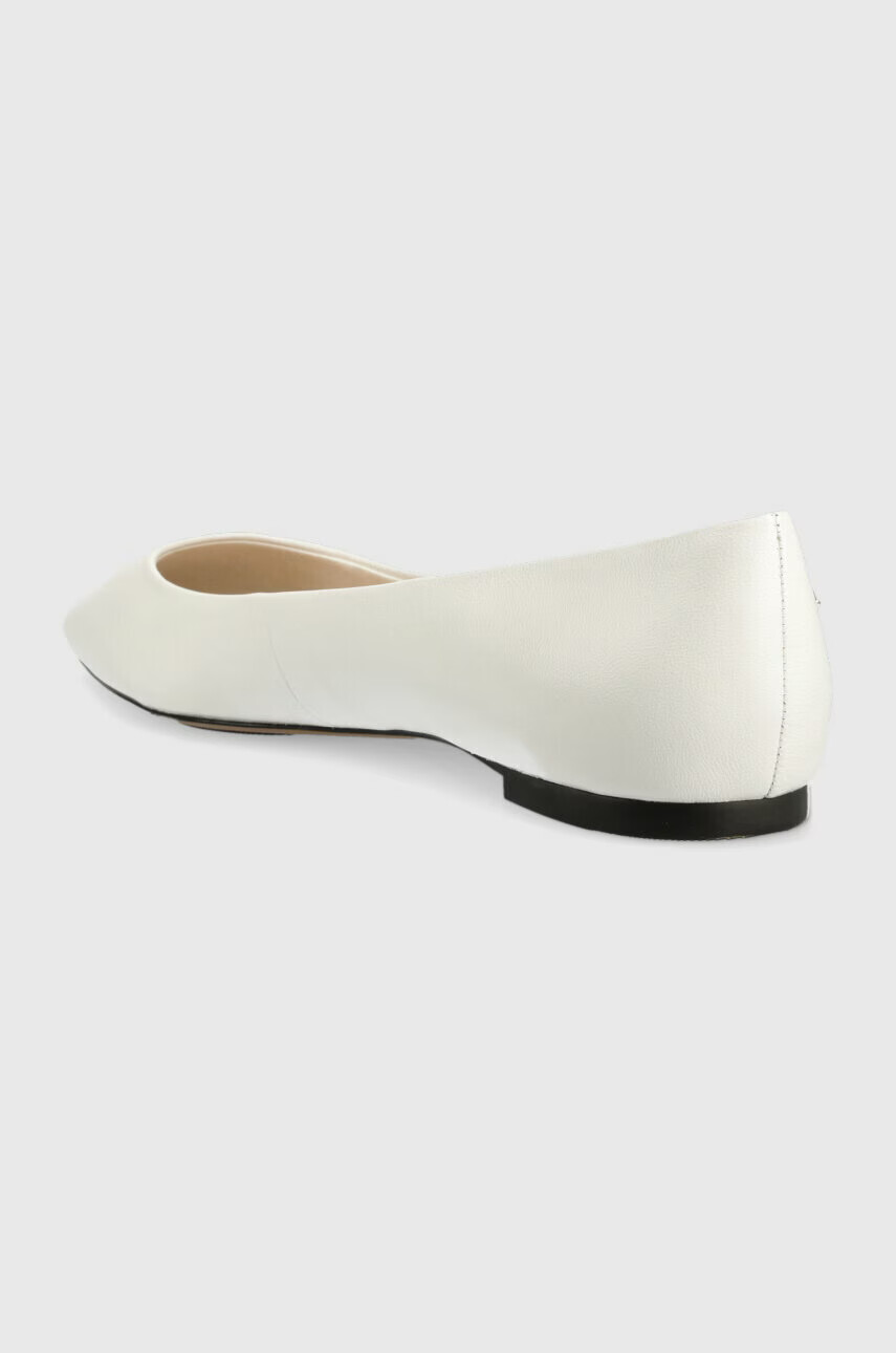 Tommy Hilfiger Кожени балеринки TH POINTED в бяло - Pepit.bg