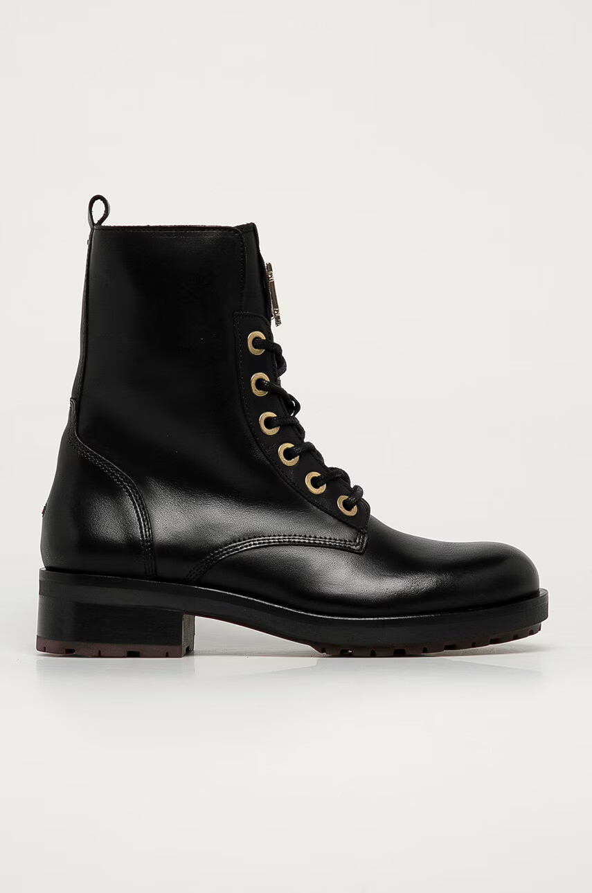 Tommy Hilfiger Кожени боти - Pepit.bg