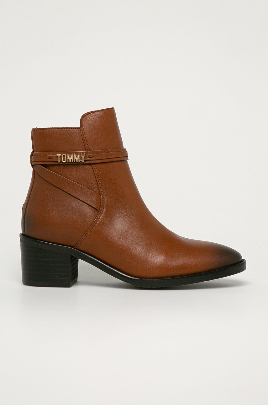 Tommy Hilfiger Кожени боти - Pepit.bg