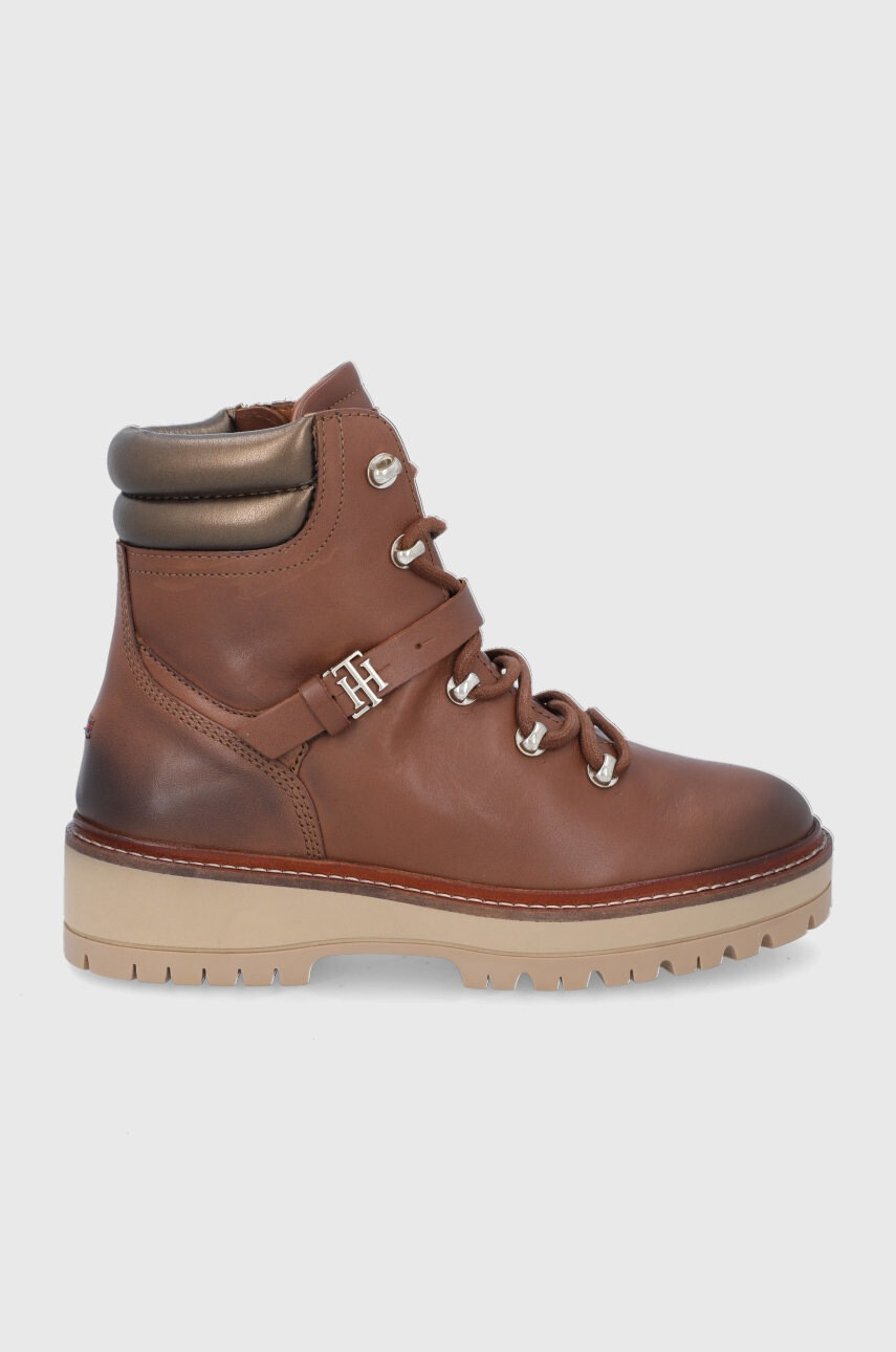 Tommy Hilfiger Кожени боти - Pepit.bg
