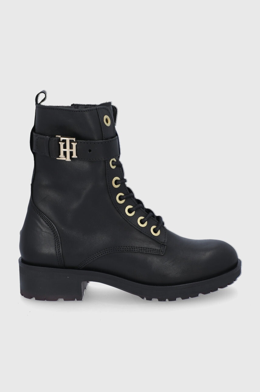 Tommy Hilfiger Кожени боти - Pepit.bg