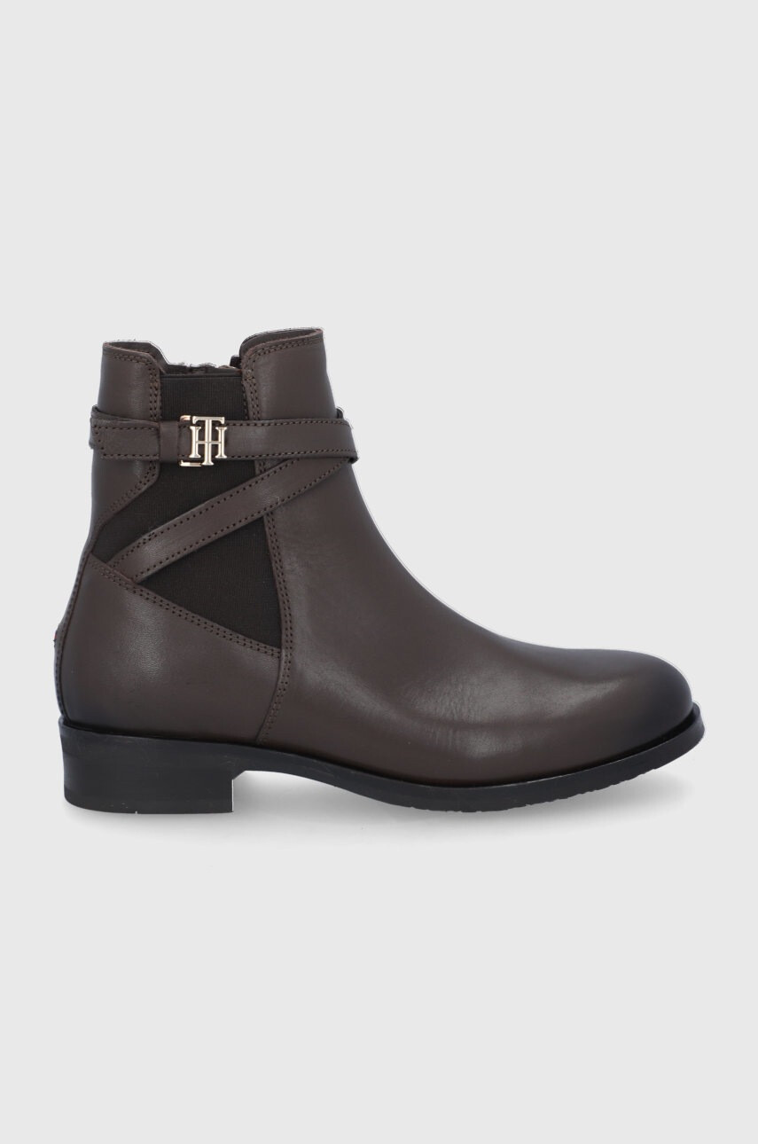 Tommy Hilfiger Кожени боти - Pepit.bg