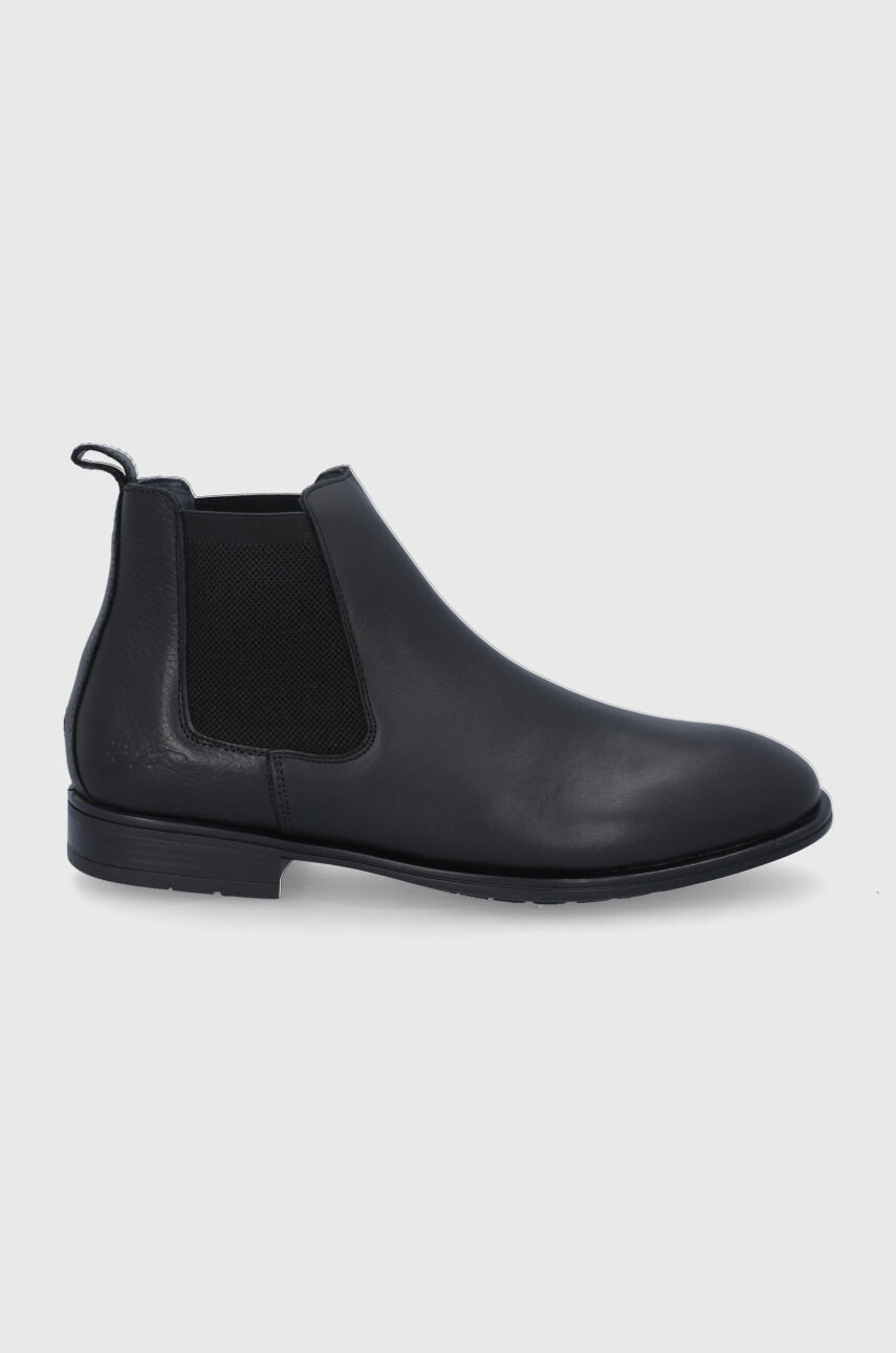 Tommy Hilfiger Кожени боти челси - Pepit.bg