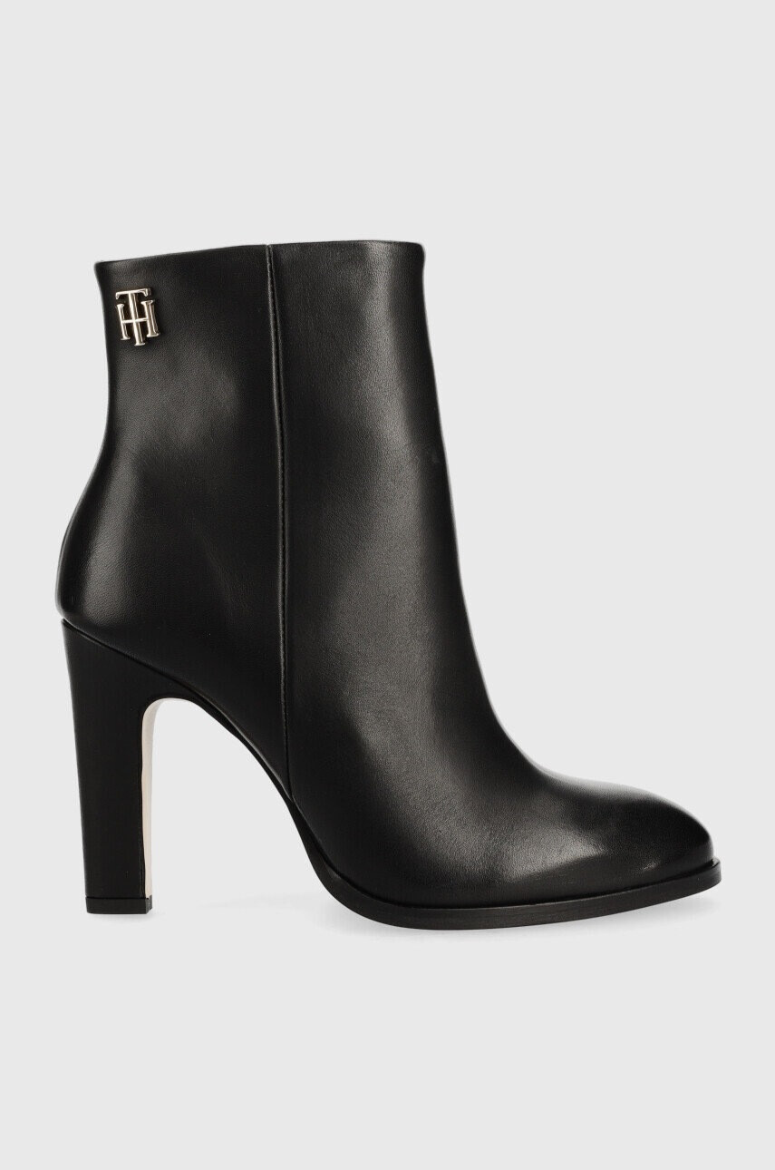 Tommy Hilfiger Кожени боти High Heel Leather Boot - Pepit.bg