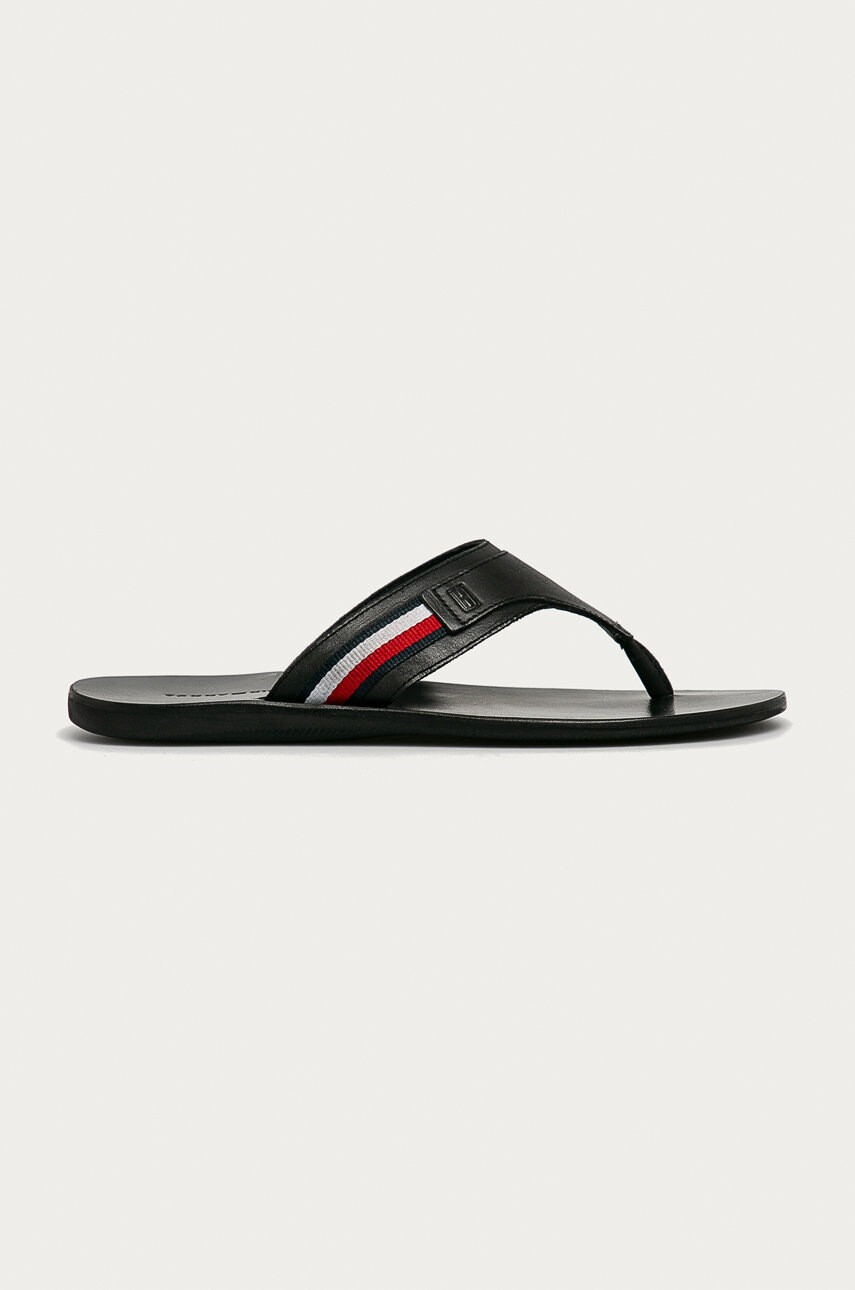 Tommy Hilfiger Кожени джапанки - Pepit.bg