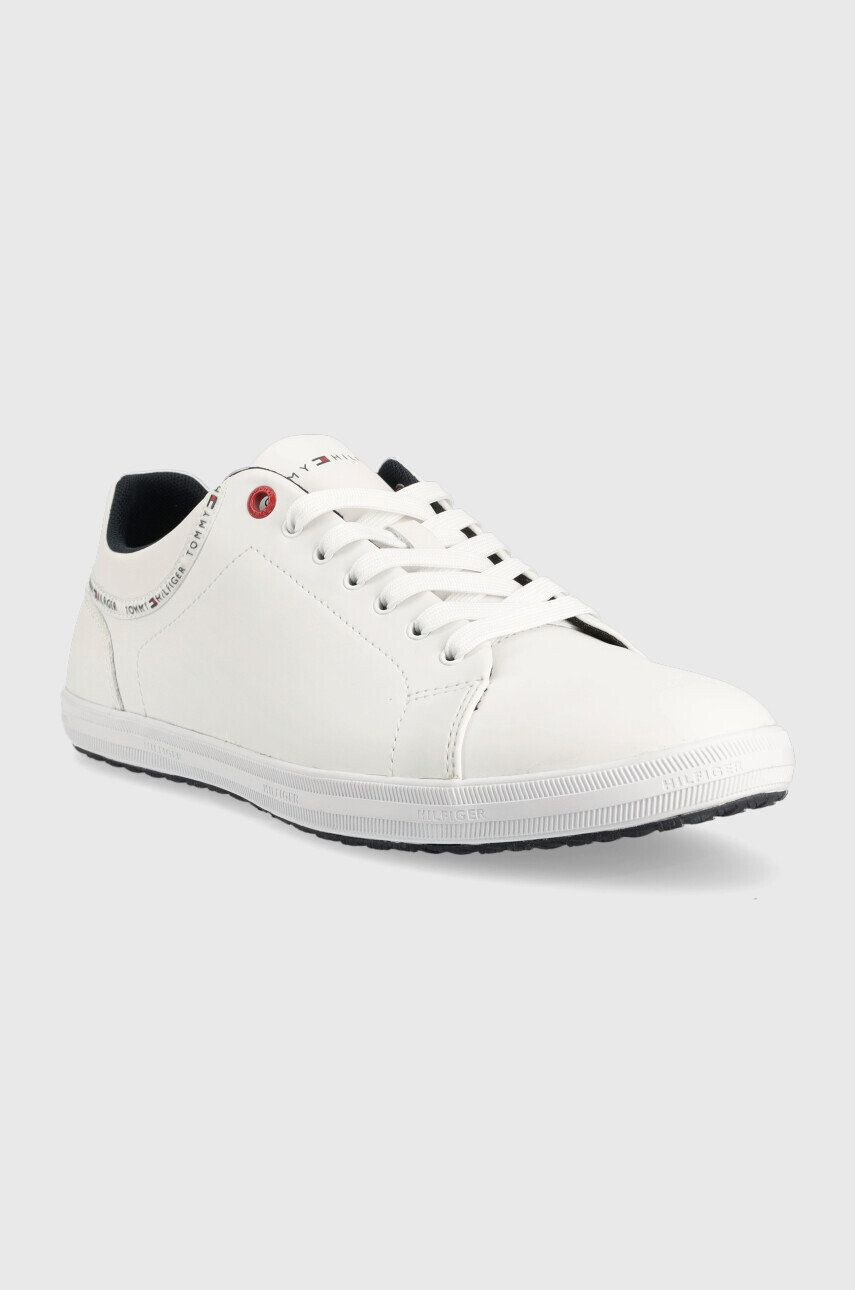 Tommy Hilfiger Кожени кецове CORE LEATHER VULC DE - Pepit.bg