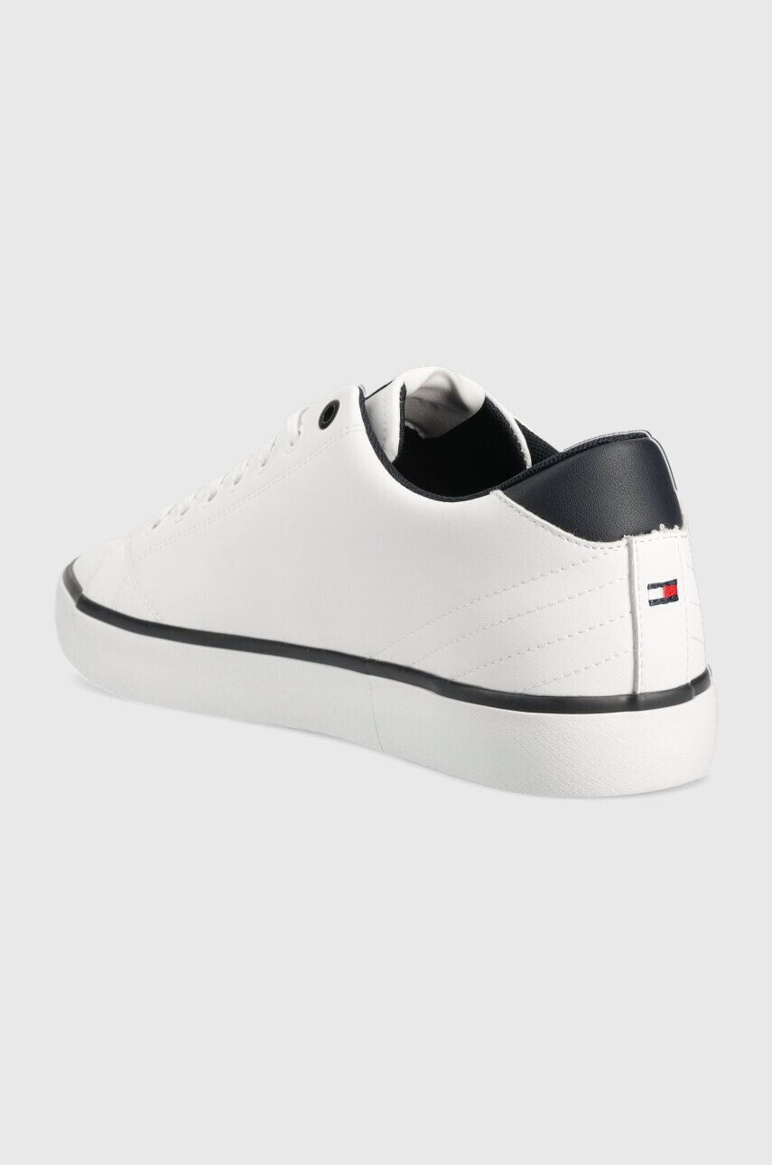 Tommy Hilfiger Кожени кецове TH HI VULC CORE LOW LEATHER в бяло FM0FM04731 - Pepit.bg