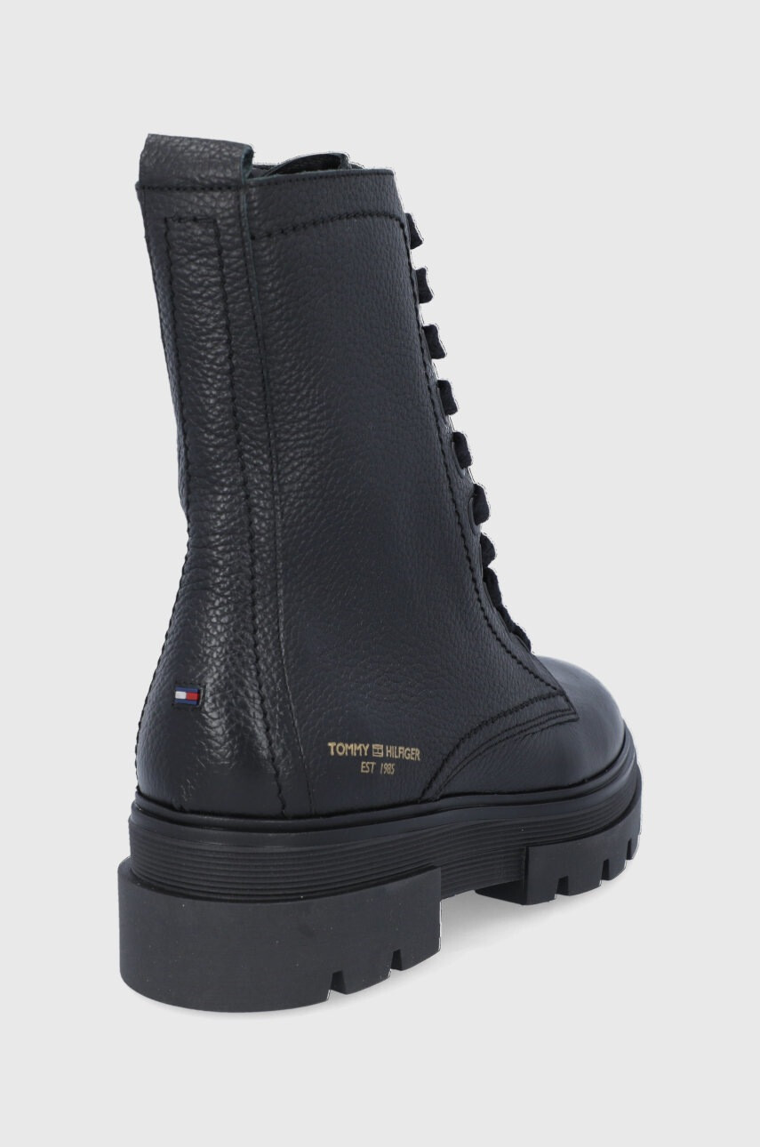 Tommy Hilfiger Кожени кубинки - Pepit.bg