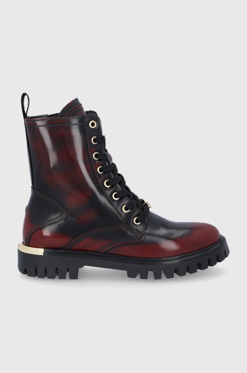 Tommy Hilfiger Кожени кубинки - Pepit.bg