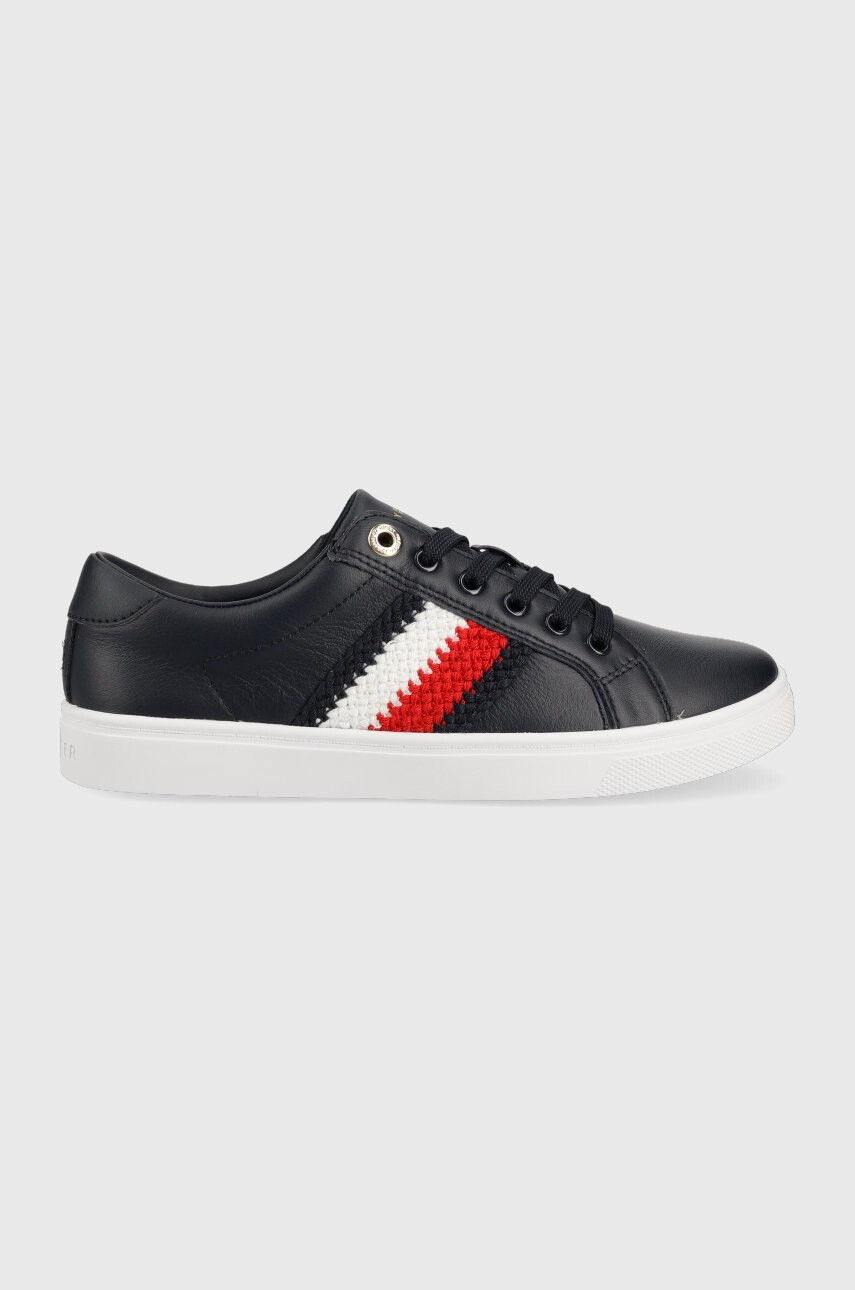 Tommy Hilfiger Кожени маратонки - Pepit.bg