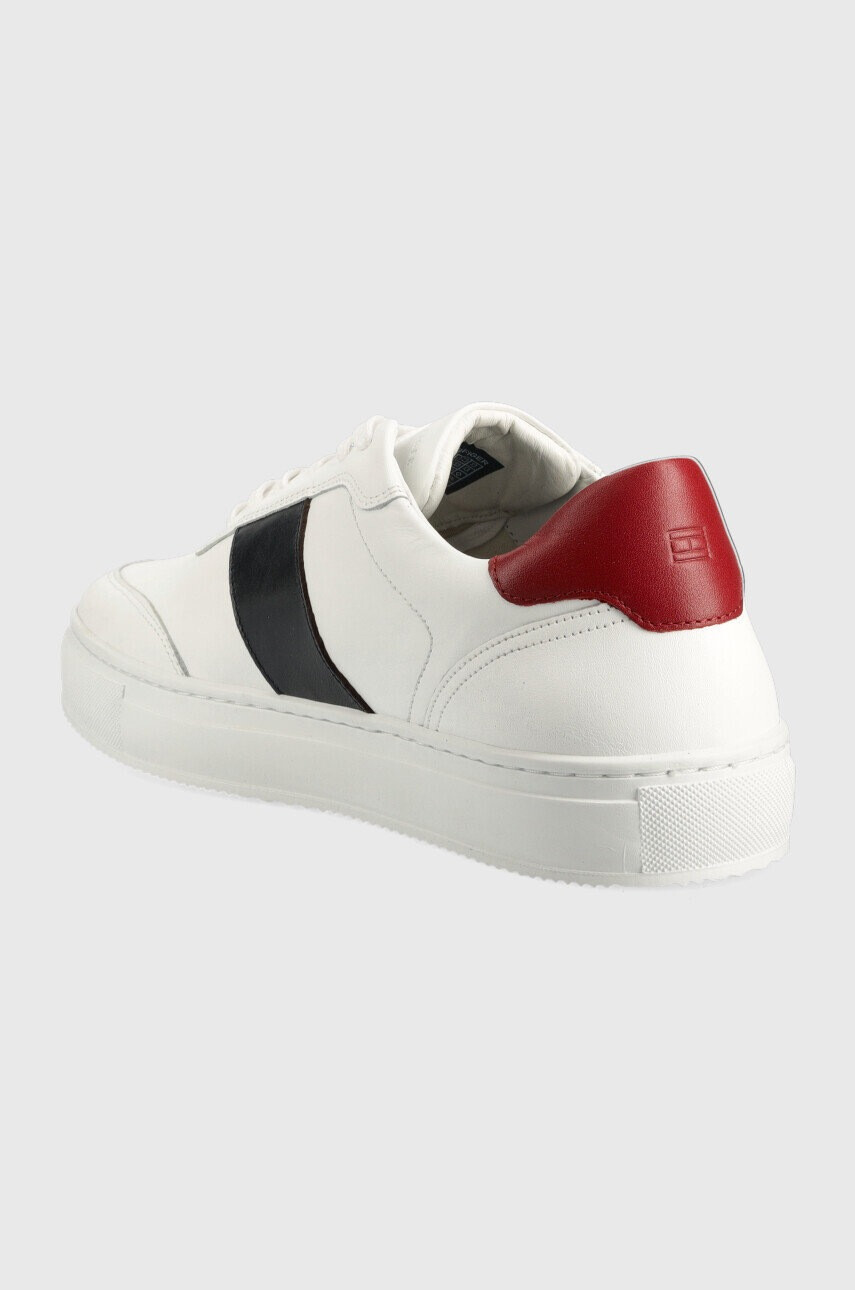 Tommy Hilfiger Кожени маратонки в бяло - Pepit.bg