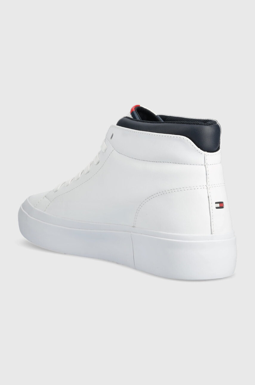Tommy Hilfiger Кожени маратонки в бяло - Pepit.bg