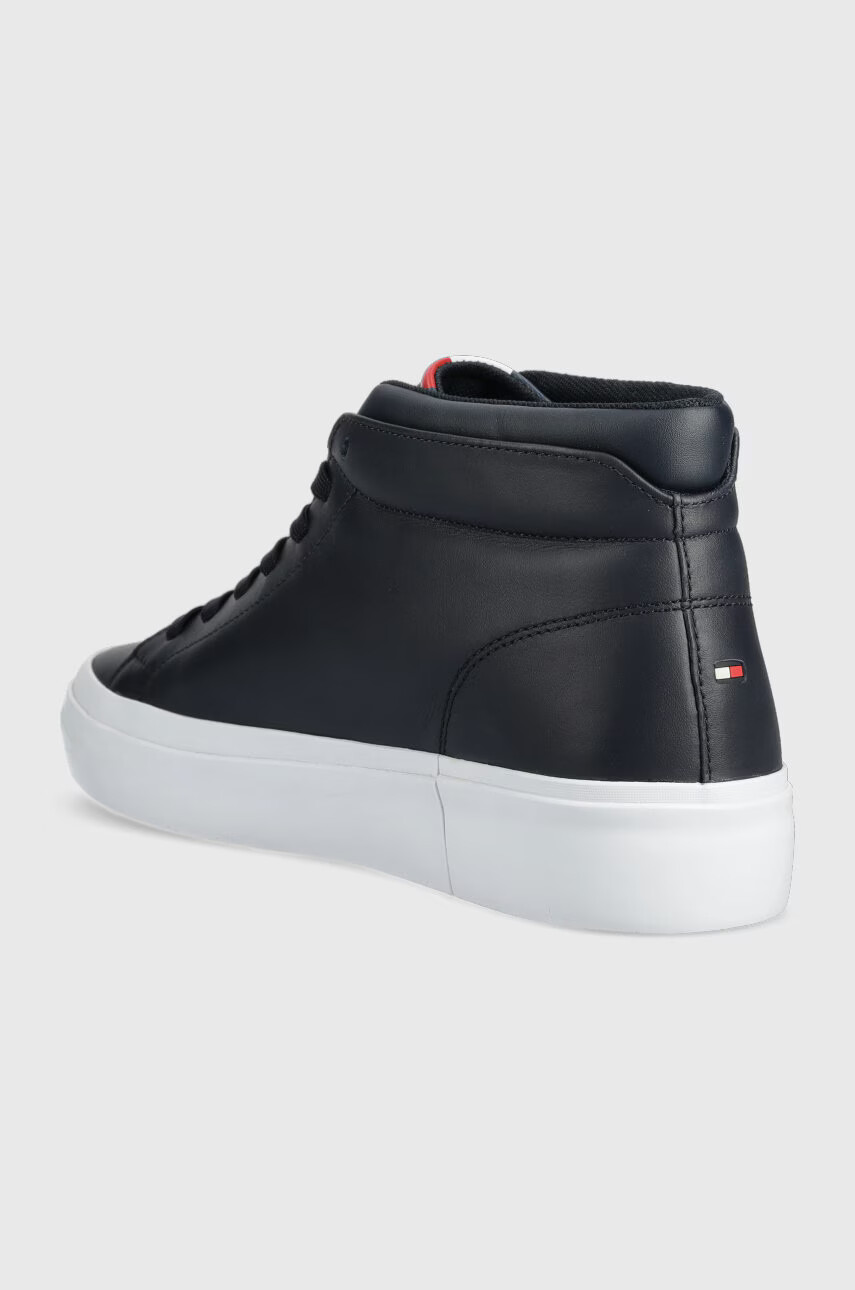 Tommy Hilfiger Кожени маратонки в тъмносиньо - Pepit.bg