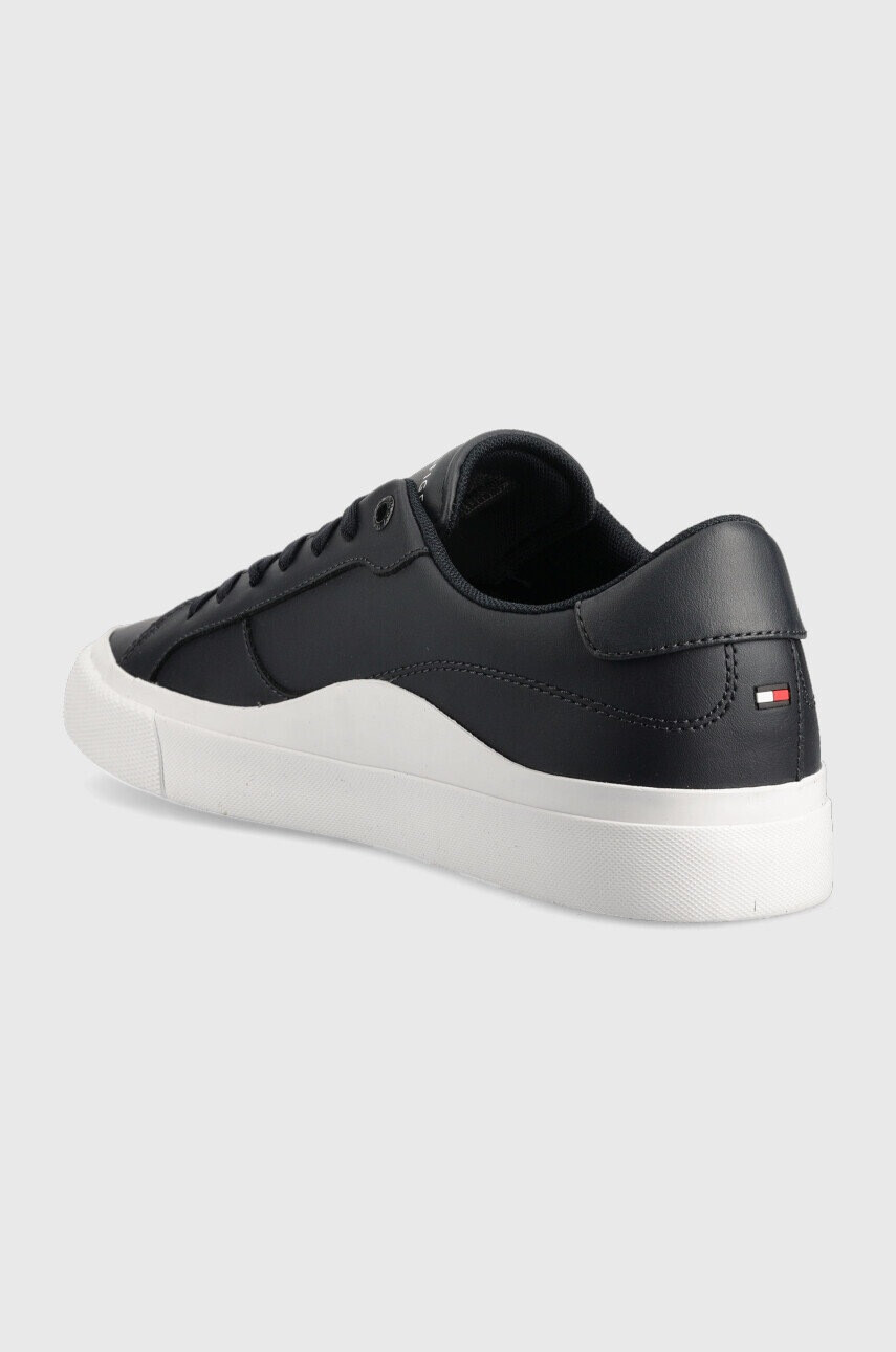 Tommy Hilfiger Кожени маратонки Core Stripes Vulc - Pepit.bg