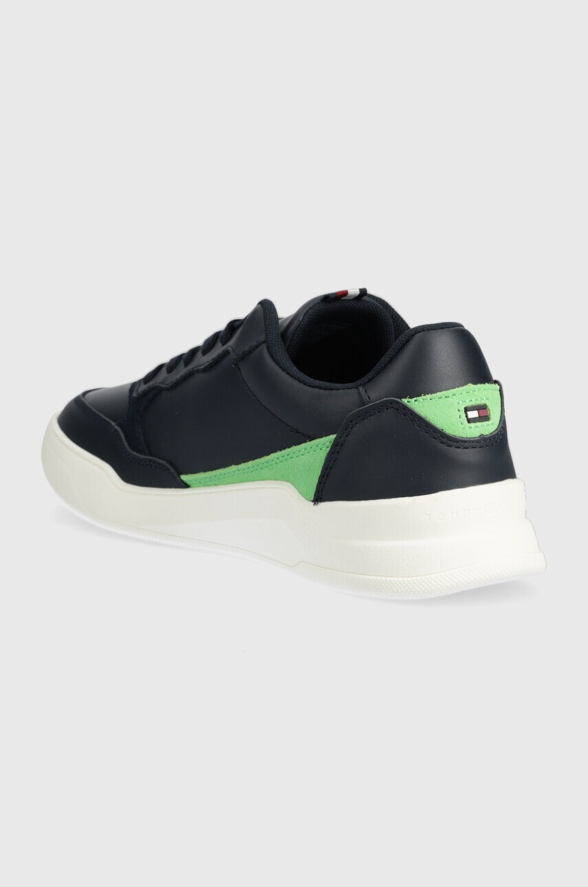Tommy Hilfiger Кожени маратонки ELEVATED CUPSOLE LEATHER в тъмносиньо FM0FM04490 - Pepit.bg