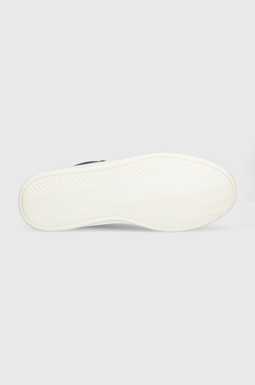 Tommy Hilfiger Кожени маратонки ELEVATED CUPSOLE LEATHER в тъмносиньо FM0FM04490 - Pepit.bg