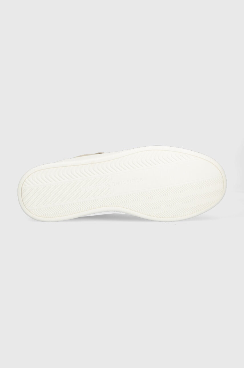Tommy Hilfiger Кожени маратонки ELEVATED CUPSOLE LEATHER в бежово FM0FM04490 - Pepit.bg
