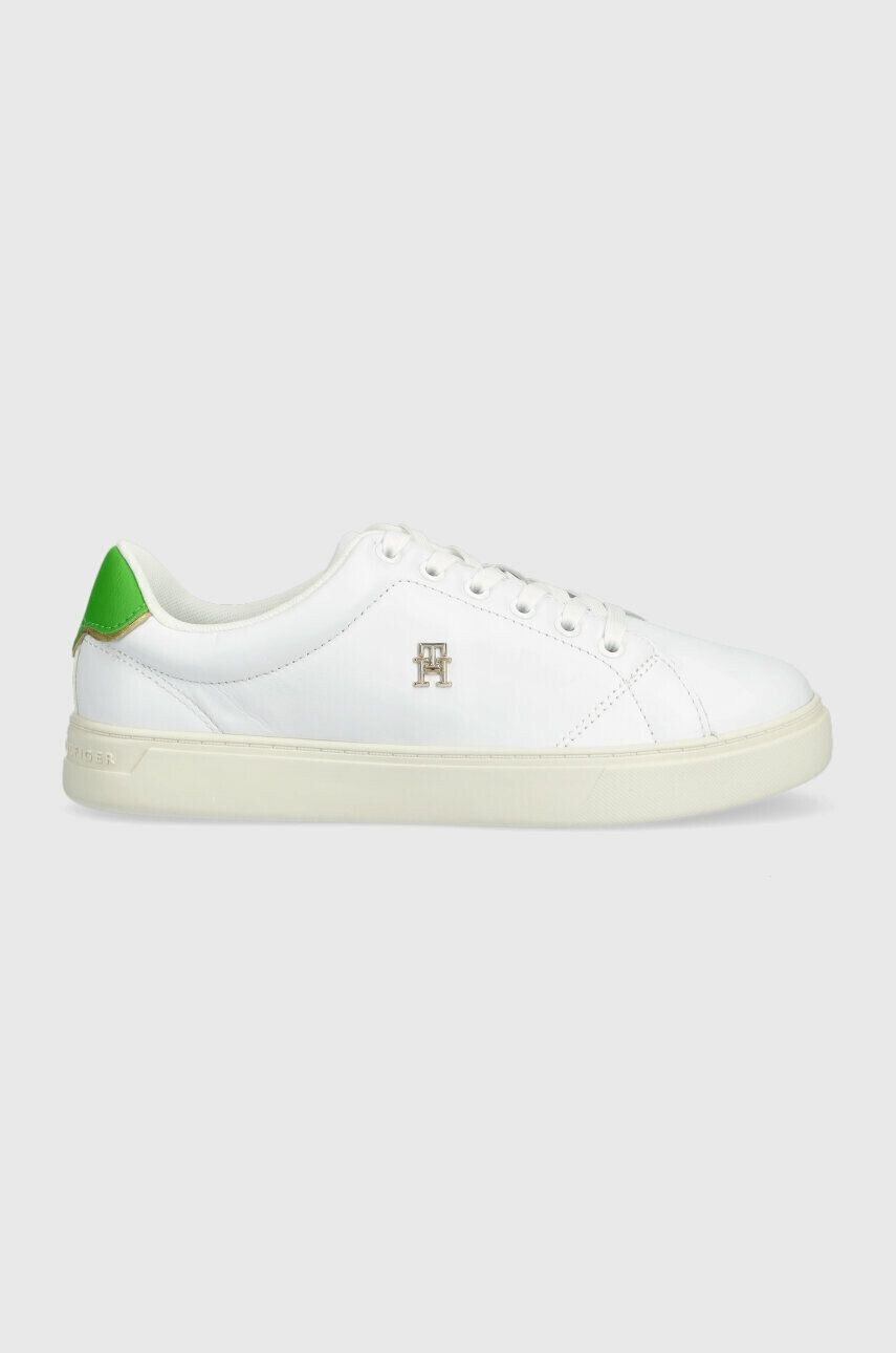 Tommy Hilfiger Кожени маратонки ELEVATED ESSENTIAL COURT SNEAKER в бяло - Pepit.bg