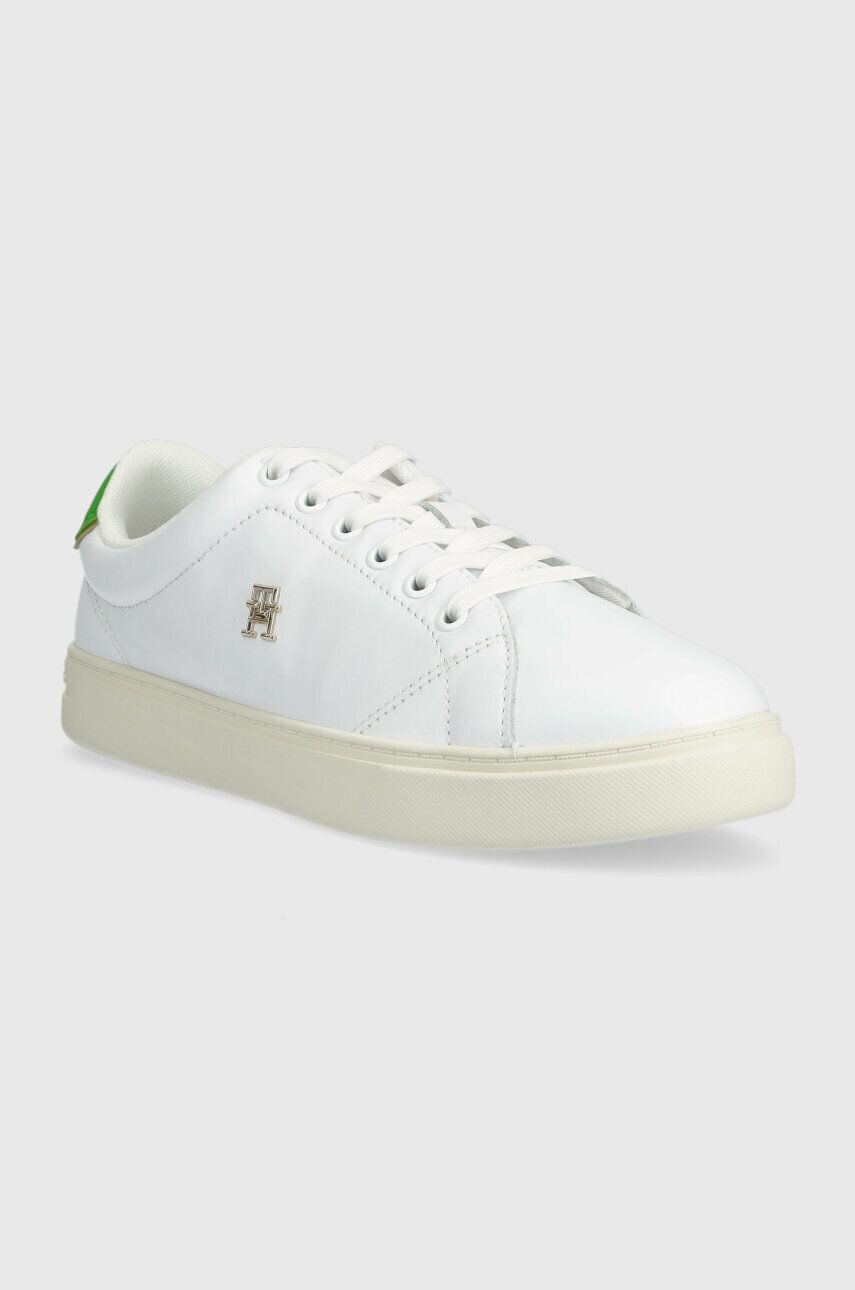 Tommy Hilfiger Кожени маратонки ELEVATED ESSENTIAL COURT SNEAKER в бяло - Pepit.bg