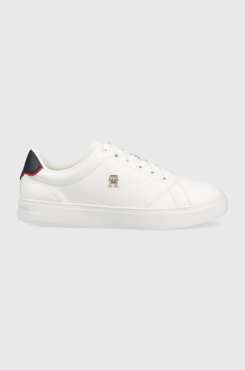 Tommy Hilfiger Кожени маратонки ELEVATED ESSENTIAL COURT SNEAKER в бяло - Pepit.bg