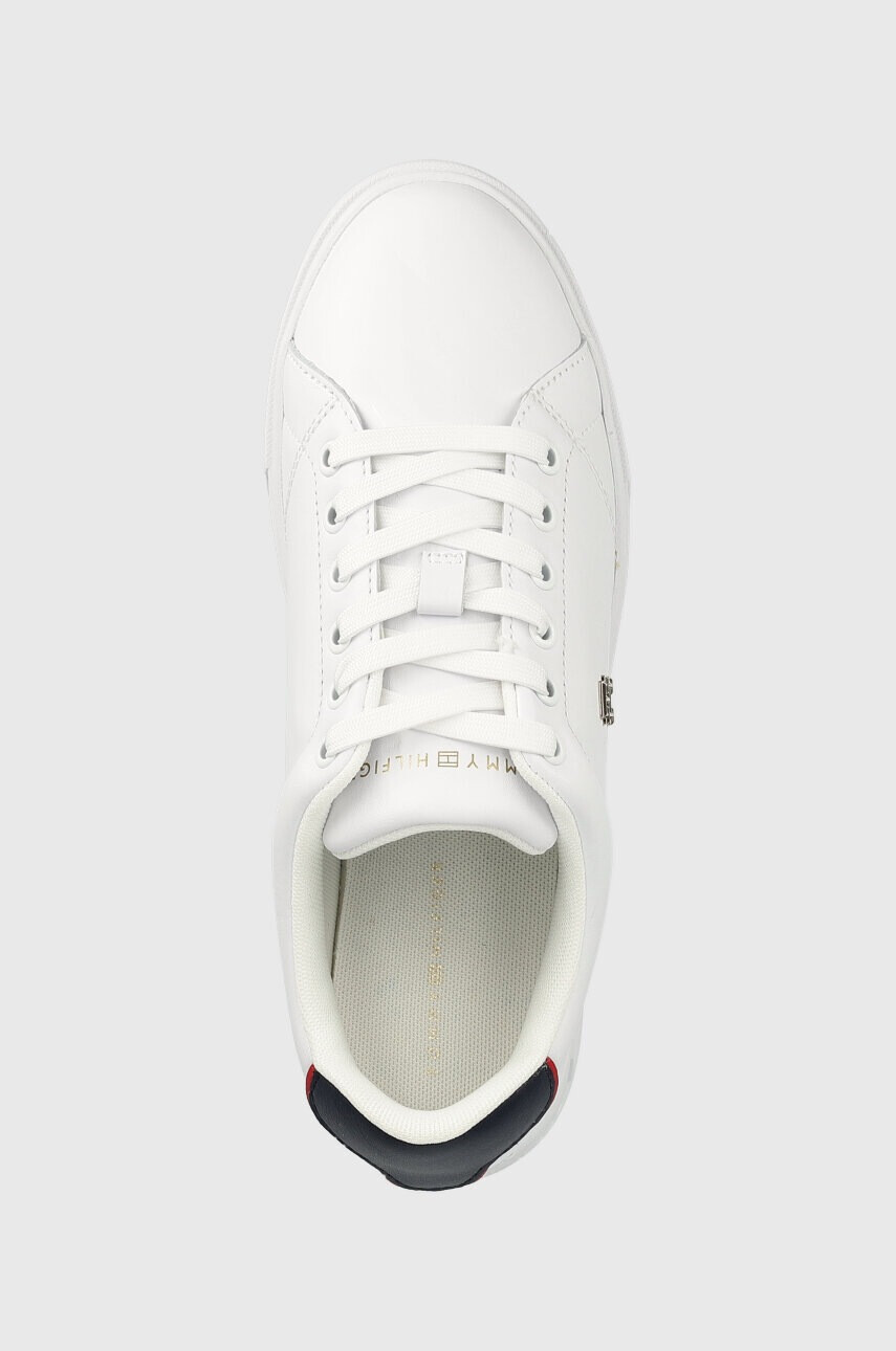 Tommy Hilfiger Кожени маратонки ELEVATED ESSENTIAL COURT SNEAKER в бяло - Pepit.bg