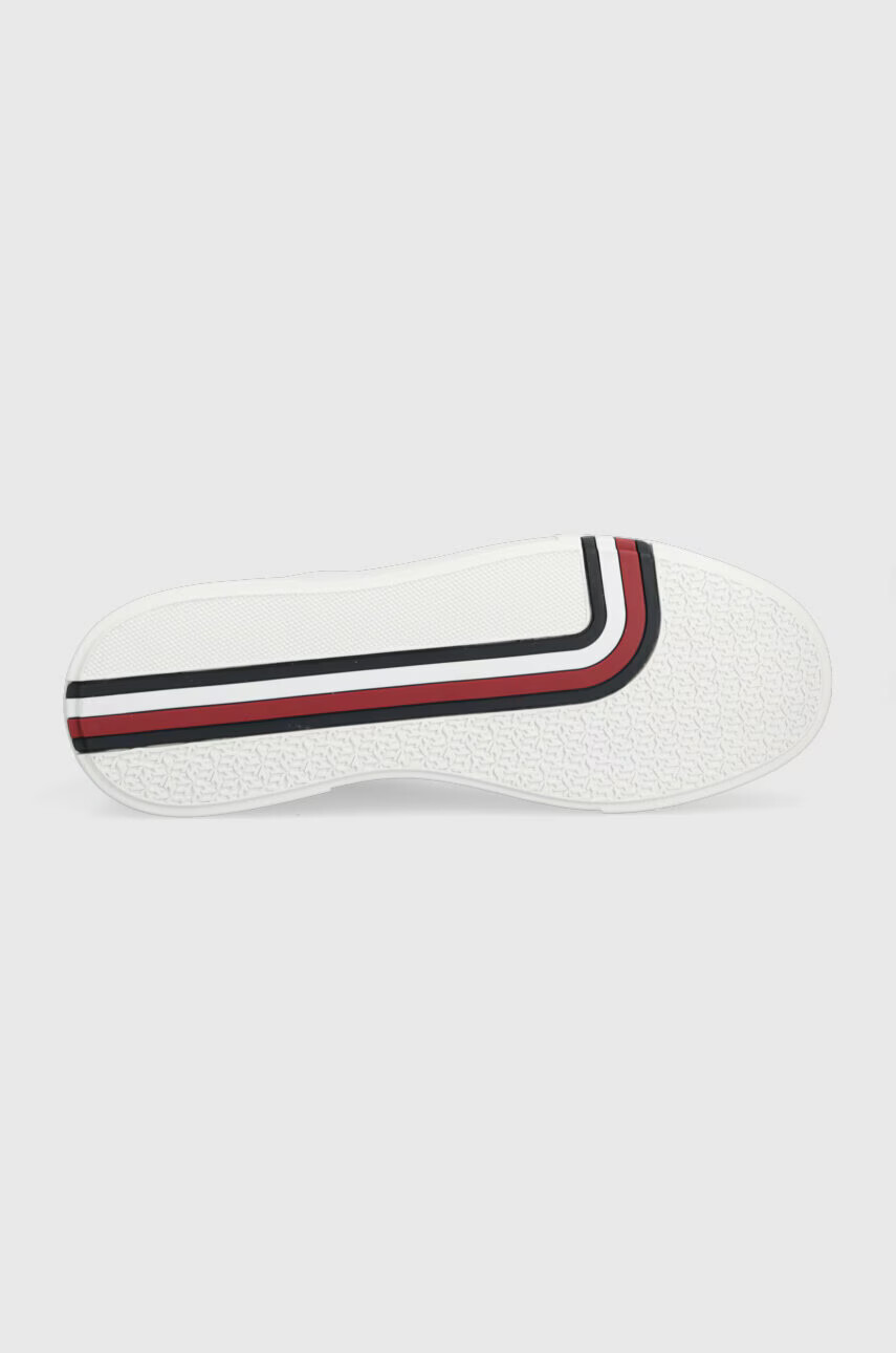 Tommy Hilfiger Кожени маратонки ELEVATED RBW CUPSOLE LEATHER в бяло FM0FM04487 - Pepit.bg