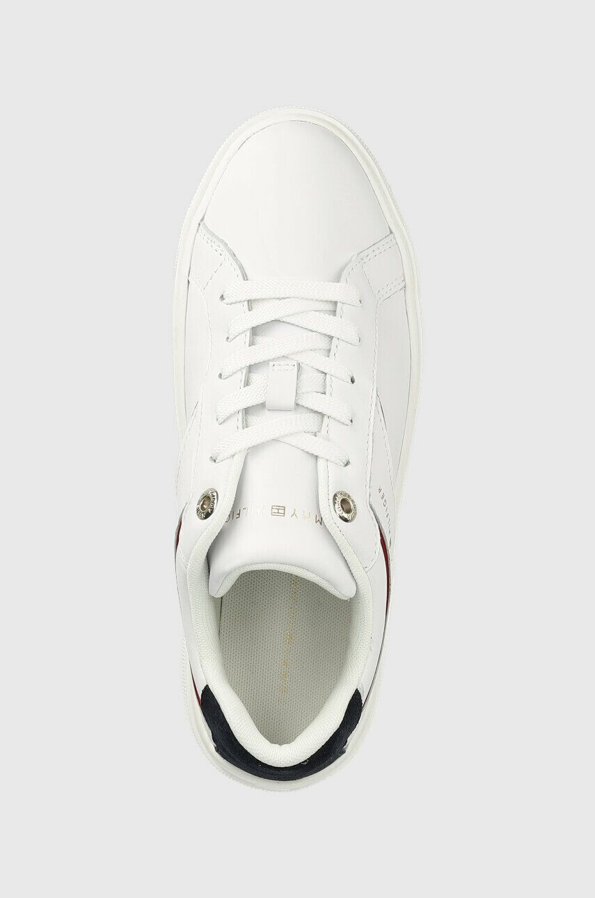 Tommy Hilfiger Кожени маратонки FEMININE COURT SNEAKER в бяло FW0FW07122 - Pepit.bg