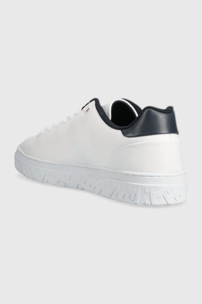 Tommy Hilfiger Кожени маратонки MODERN ICONIC COURT CUP LEATHER в бяло - Pepit.bg