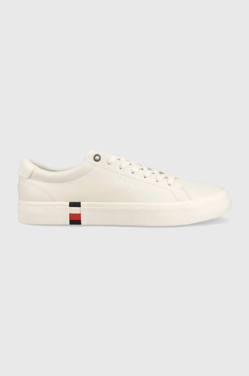 Tommy Hilfiger Кожени маратонки Modern Vulc Corporate в бяло - Pepit.bg