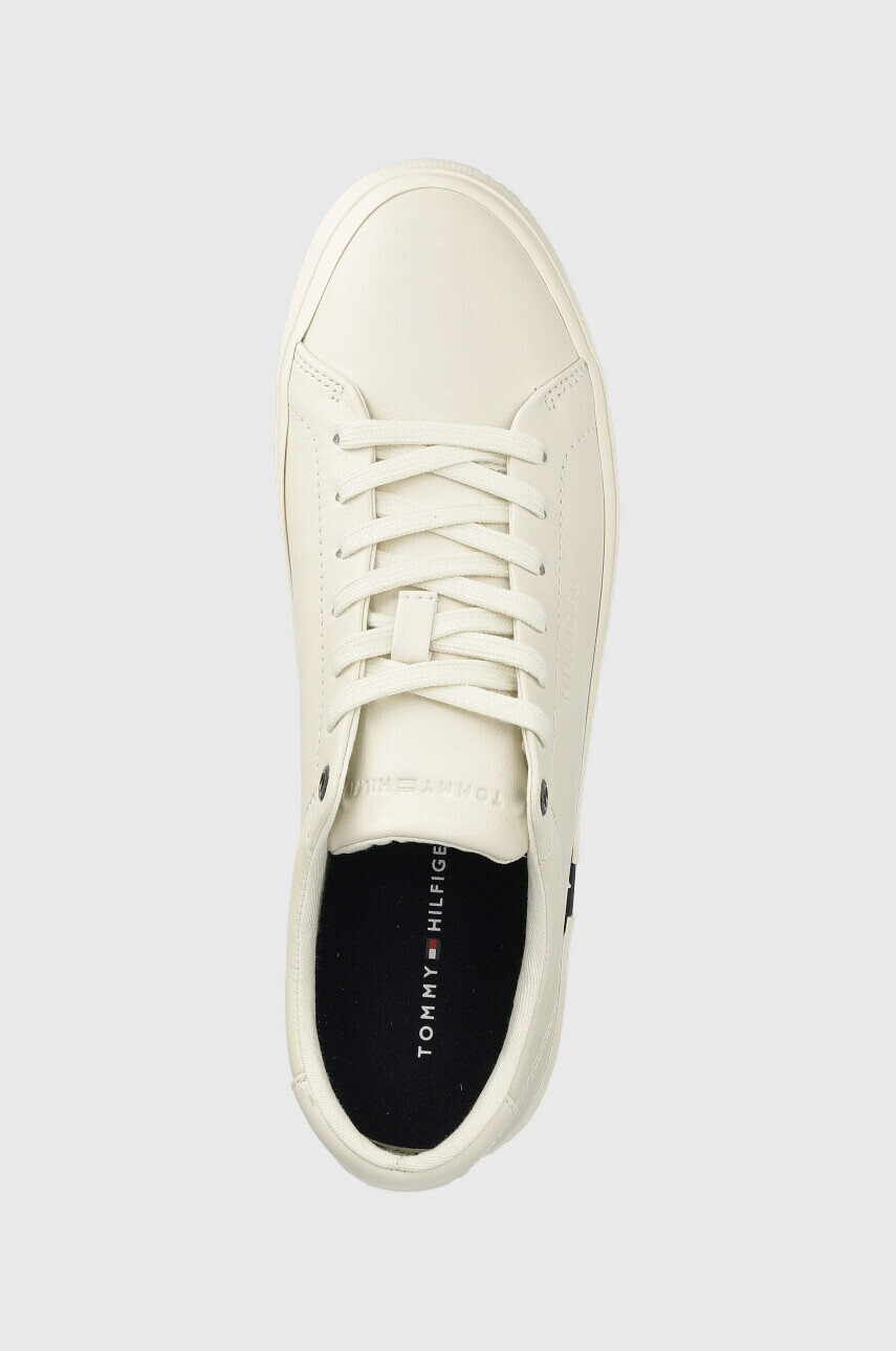 Tommy Hilfiger Кожени маратонки Modern Vulc Corporate в бяло - Pepit.bg