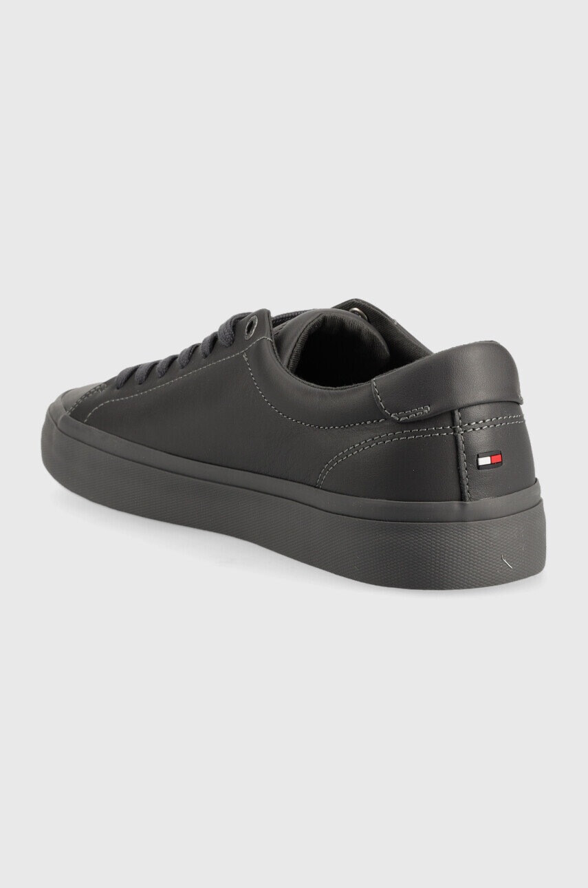 Tommy Hilfiger Кожени маратонки Modern Vulc Corporate в сиво - Pepit.bg