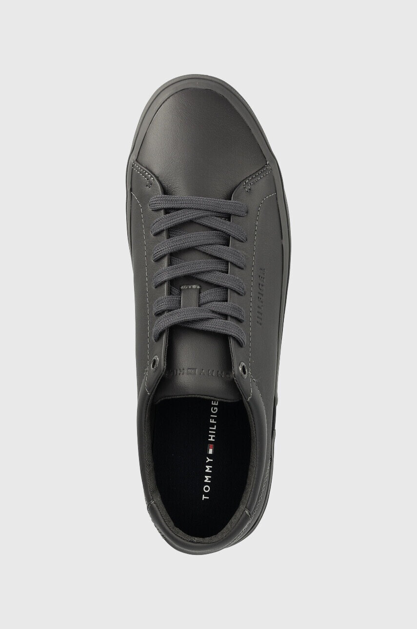 Tommy Hilfiger Кожени маратонки Modern Vulc Corporate в сиво - Pepit.bg