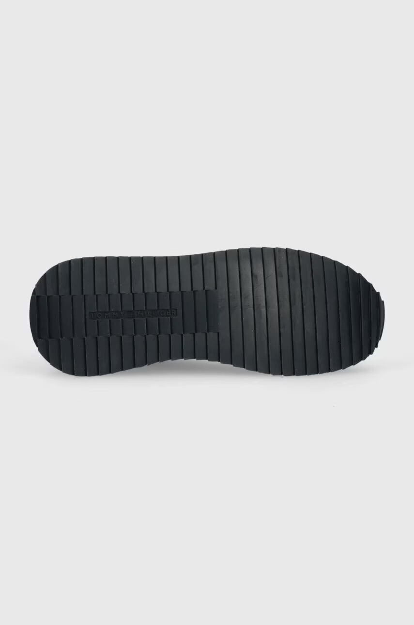 Tommy Hilfiger Кожени маратонки RUNNER EVO LEATHER в бяло FM0FM04479 - Pepit.bg