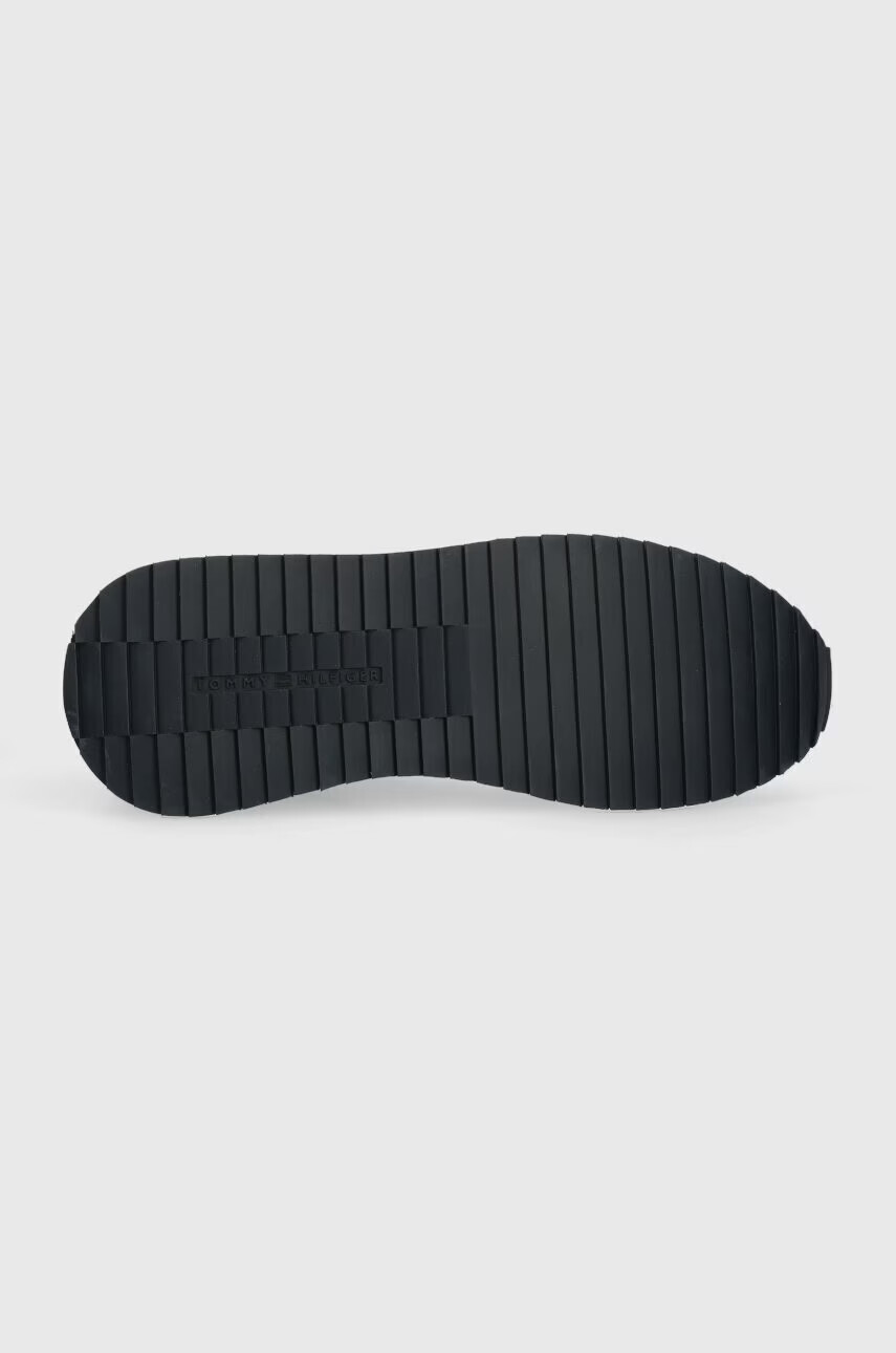 Tommy Hilfiger Кожени маратонки RUNNER EVO LEATHER в бяло FM0FM04479 - Pepit.bg