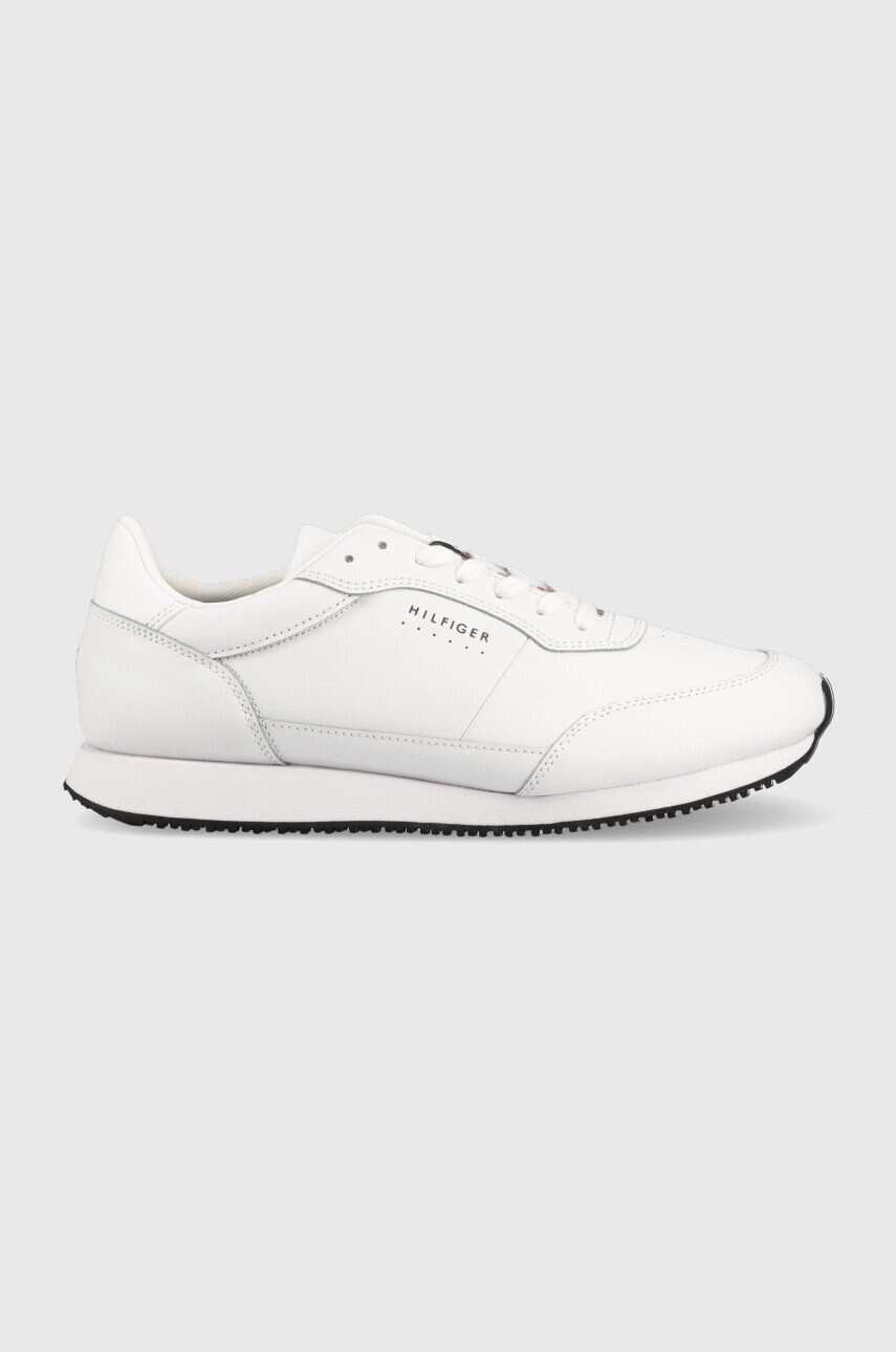 Tommy Hilfiger Кожени маратонки Runner Lo - Pepit.bg