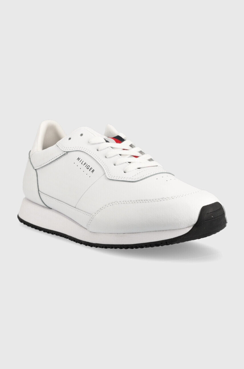 Tommy Hilfiger Кожени маратонки Runner Lo - Pepit.bg